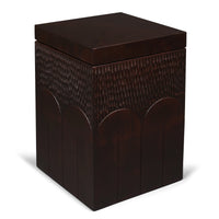 Branco Box Accessories Zanat Burgundy Tall 