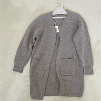 Esther Cardigan Sweater Care By Me Dark Grey Small 