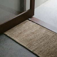 Pony Braid Entryway Rug Natural Entryway Mat Nodi   