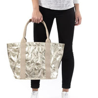 Giulia Tote Bag Handbags Uashmama Large Platino 