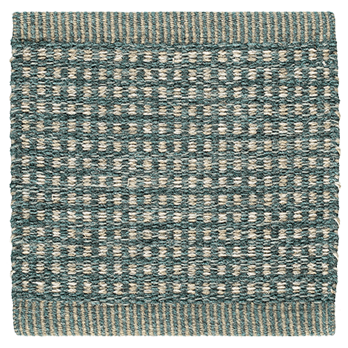 Dot Icon Rug Area Rug Kasthall 3' x 9' Blue Creek 