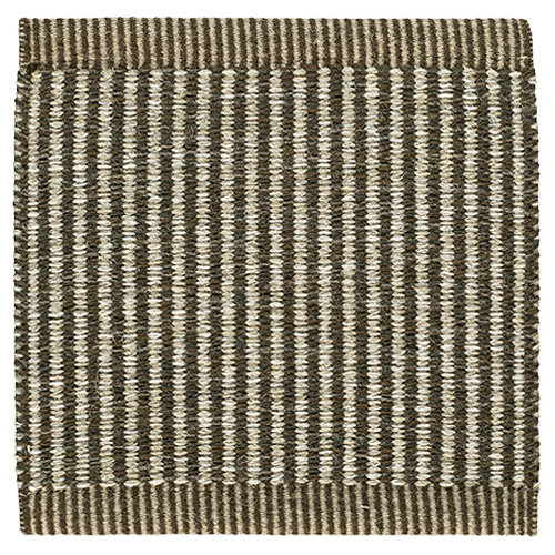 Stripe Icon Rug Area Rug Kasthall 3’ x 9’ Bark Brown 