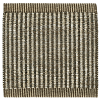 Stripe Icon Rug Area Rug Kasthall 3’ x 9’ Bark Brown 