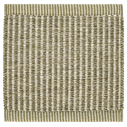 Stripe Icon Rug Area Rug Kasthall 3’ x 9’ Green Field 