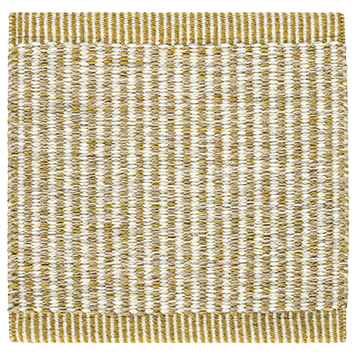 Stripe Icon Rug Area Rug Kasthall 3’ x 9’ Straw Yellow 