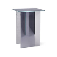 Perry Table Table Montis Side Table Small Perry Transparent Ribbed