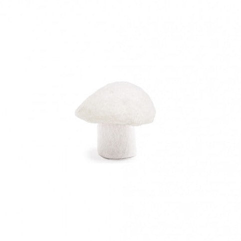 Felt Mushroom, Natural Decor Muskhane Small Natural 