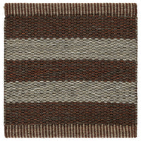 Narrow Stripe Icon Rug Area Rug Kasthall 3’ x 9’ Red Clay 753 