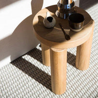 Offset Side Table/Stool Side Table Resident   