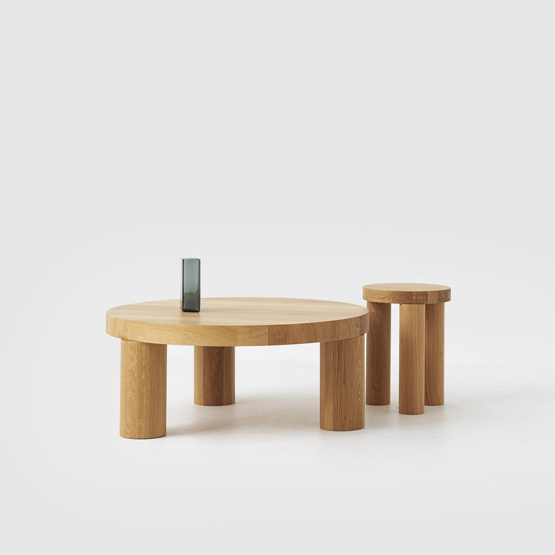 Offset Side Table/Stool Side Table Resident   