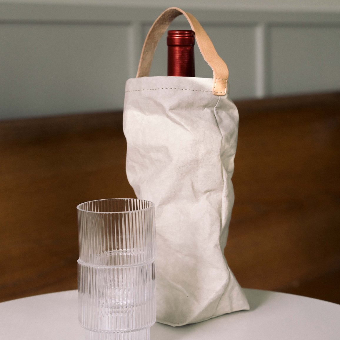 Washable Paper Wine Bag Wine Bag Uashmama Cachemire  