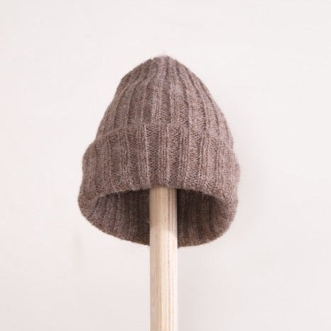 Paz Beanie Hats Tejido One Size Taupe 