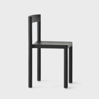 Pier Chair Dining Chair Resident Black Stained Oak  