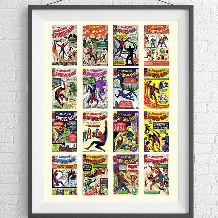 Spider Man Art Poster Art Print Etsy   