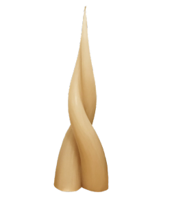 Liso Candle Candlestick Nile Natural  