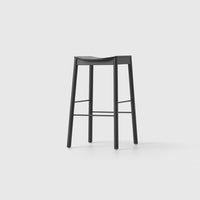 Tangerine Stool Stool Resident Black Stain Oak  