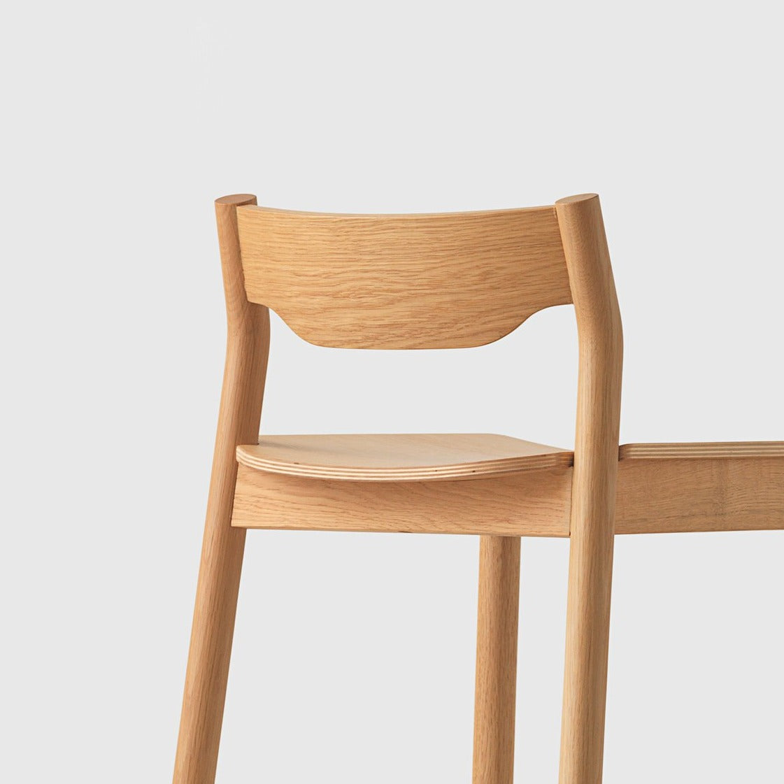 Tangerine Stool with Back Stool Resident   