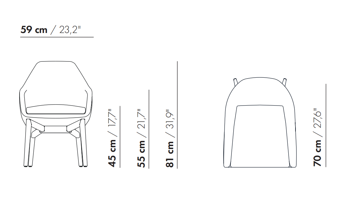 Vico Lazy Chair CUSTOM Lounge Chair Montis   