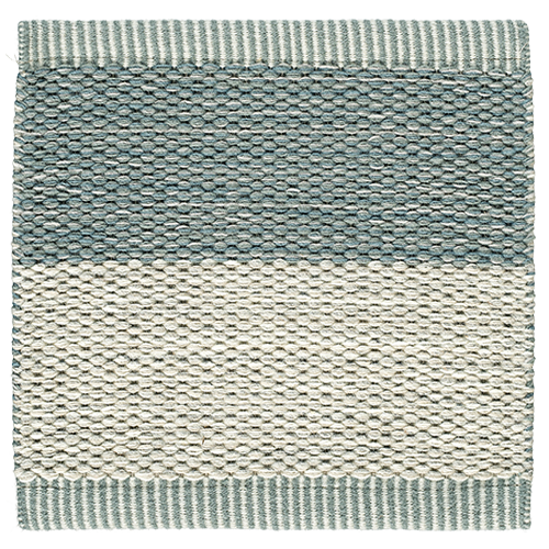 Wide Stripe Icon Rug Area Rug Kasthall 3’ x 9’ Polarized Blue 251 