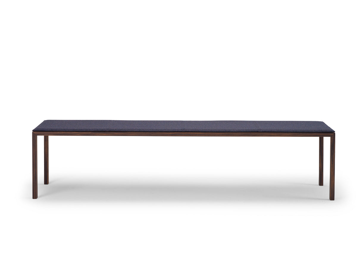 Slim Bench Table Arco 59x16x18 in. Oak Veneer 