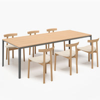 Able Wood Dining Table Dining Table Bensen   