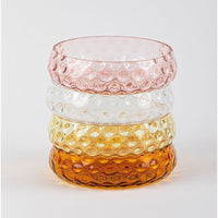 Bubble Glass Bowl Serving Kodanska   