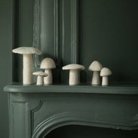 Felt Dotty Mushroom, Natural Decor Muskhane   