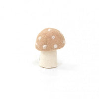 Felt Mushroom Dotty, Nude Decor Muskhane Small Nude 