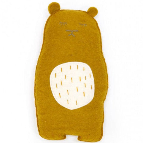 Grizzly Bear Pasu Cushion Cushion Muskhane Gold  