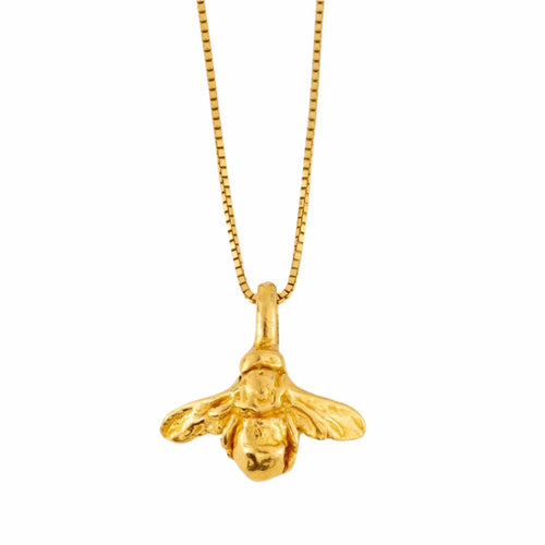 Gold Plated Honey Bee Pendant Jewelry Sale Samuel Valensky Jewelry