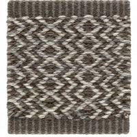 Ingrid Icon Rug Area Rug Kasthall 3’ x 9’ Brown and Grey 