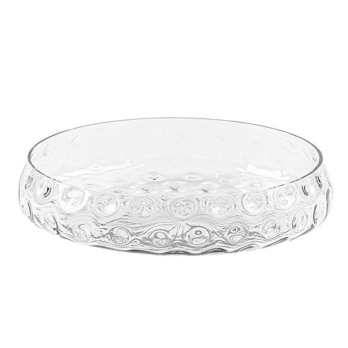 Bubble Glass Bowl Serving Kodanska Clear  