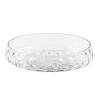 Bubble Glass Bowl Serving Kodanska Clear  