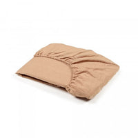 Madison Fitted Sheet Bed Sheet Libeco Twin Cinnamon 