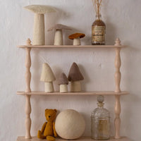 Felt Mushroom, Natural Decor Muskhane   