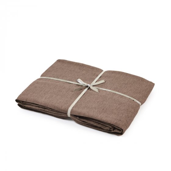 Nottinghill Flat Sheet Bed Sheet Libeco Twin Nottinghill Brown 