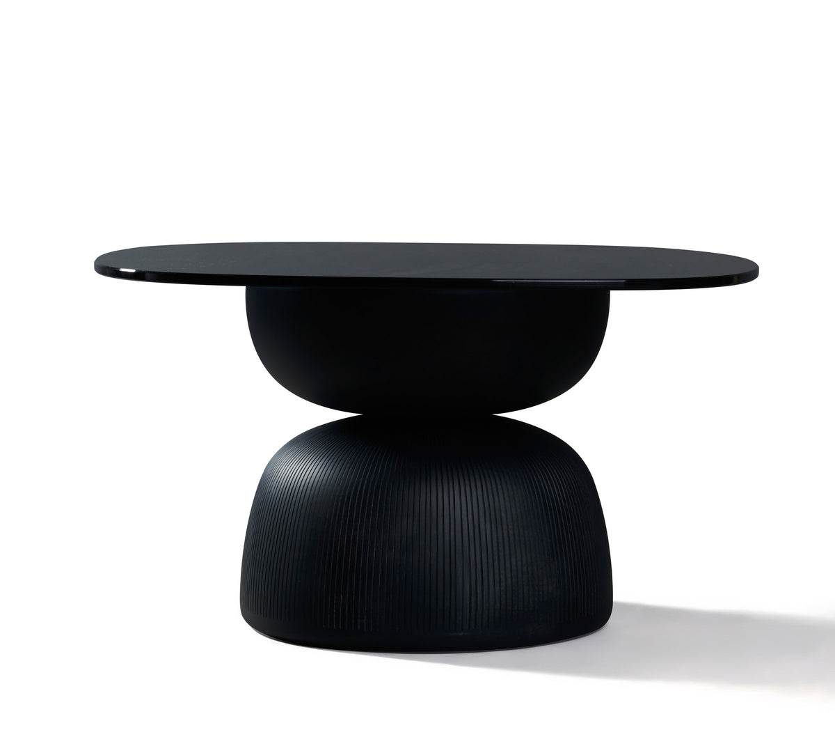 Nera Tables Coffee Table, Occassional Table, Side Table, UNESCO, Sustainability Zanat Black Stained Maple Low Table 