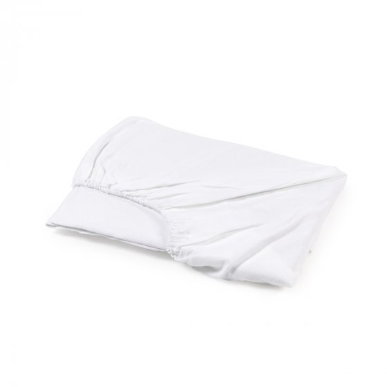 Classics Geneva Fitted Sheet Bed Sheet Libeco Twin White 