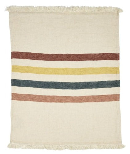 Lake Stripe Fouta Throw Libeco Default Title  