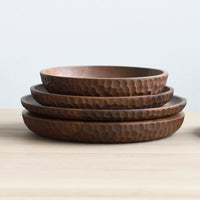 Touch Bowls Serving Zanat Small Walnut 